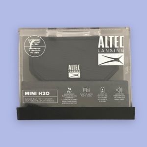 Altec Lansing Mini H20 Wireless Bluetooth Rechargeable Portable Speaker in Black